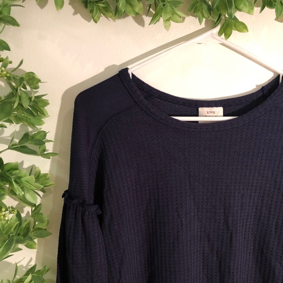 Waffle Wide Arm Long Sleeve - Picture 2 of 4